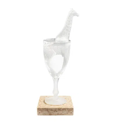 Lalique Crystal Le Bain De Cristal Sculpture In Clear