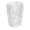 Lalique Crystal Magnitude Large Vase In Clear