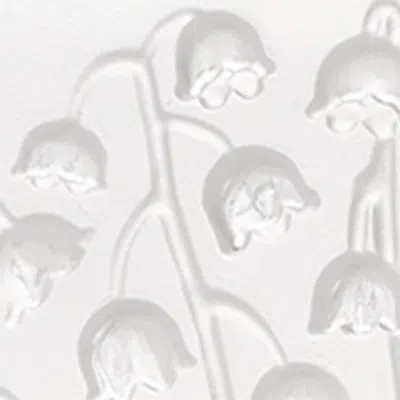 Lalique Crystal Muguet Votive Vase In Transparent