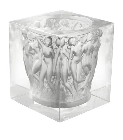 Lalique Crystal Révélation Bacchantes Vase In Transparent