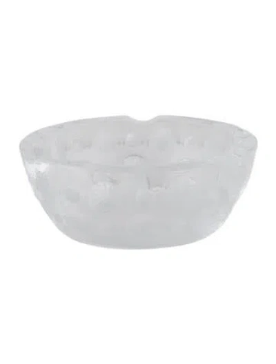 Pre-owned Lalique Crystal Tokyo Ashtray In Clear