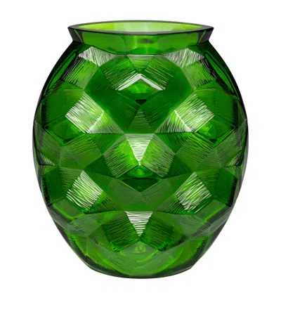 LALIQUE CRYSTAL TORTUE VASE