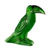 Lalique Crystal Toucan Figurine In Orange