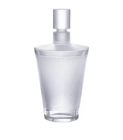 Lalique Crystal Wingen Decanter In Transparent