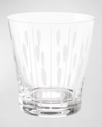 Lalique Crystal Lotus Drop Tumbler In Transparent