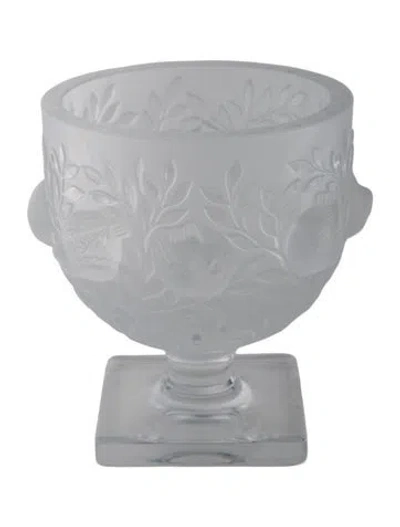 Pre-owned Lalique Elisabeth Vase In Transparent