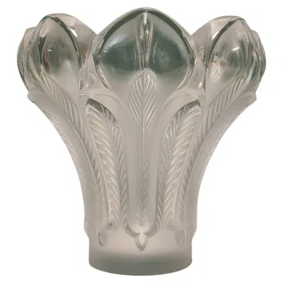Pre-owned Lalique Esna Vase By  In Transparent