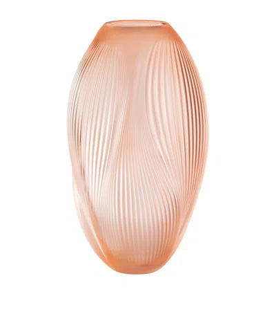 Lalique Extra Large Alizé Vase In Clear