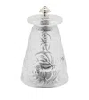 Lalique Feuilles Crystal Pepper Grinder In Clear