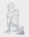 Lalique Flora Figure In Clear