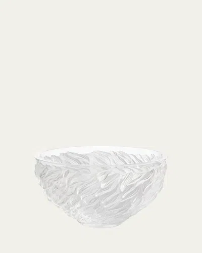 Lalique Fourrure Bowl In White
