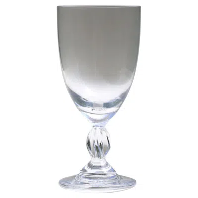 Pre-owned Lalique Frejus Set Of 8 Bordeaux Wine Glasses In Gray
