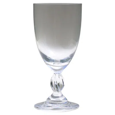 Pre-owned Lalique Frejus Set Of 8 Bordeaux Wine Glasses In Gray