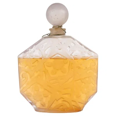 Pre-owned Lalique Giant  Perfume Bottle, 1960-1970, Giant Bottle. In Orange