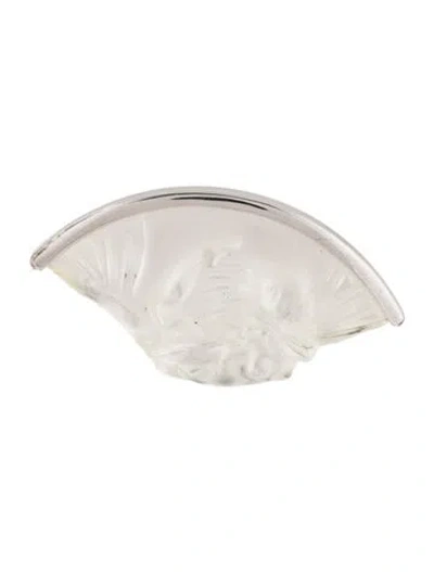 Pre-owned Lalique Glass Brooches Pin In Multi