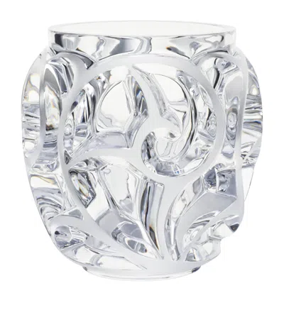 Lalique Grand Tourbillons Vase In Transparent