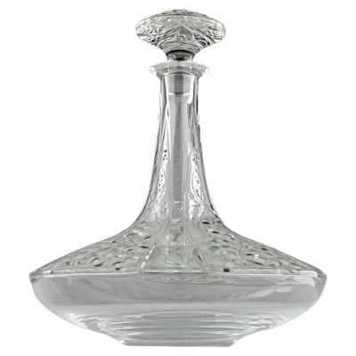Pre-owned Lalique , "grape Vine" Wine Decanter, France 2000s In Purple