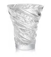 Lalique Carpes Koi Vase In Clear