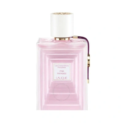 Lalique Ladies Les Compositions Pink Edp Spray 3.4 oz Fragrances 7640171191454 In Ink / Pink