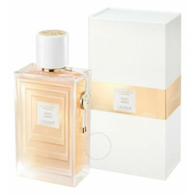 Lalique Ladies Les Compositions Sweet Amber Edp Spray 3.4 oz Fragrances 7640171191478 In Amber / Orange
