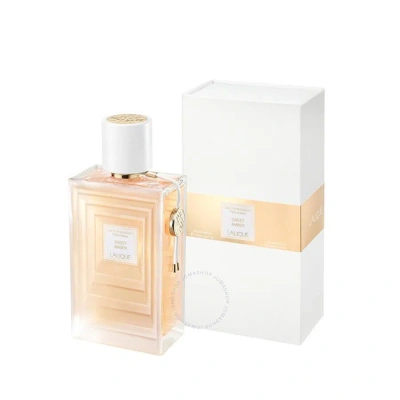 Lalique Ladies Les Compositions Sweet Amber Edp Spray 3.4 oz (tester) Fragrances 7640171191508 In White