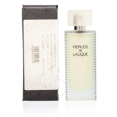 Lalique Ladies Perles De  Edp Spray 3.3 oz (tester) Fragrances 3454960021709 In N/a
