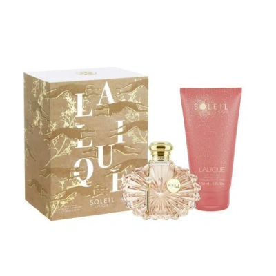 Lalique Ladies Soleil Gift Set Fragrances 7640171195162