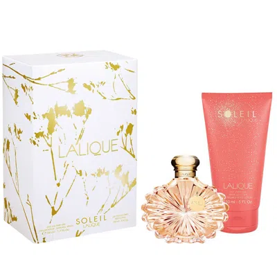 Lalique Ladies Soleil Gift Set Fragrances 7640171199214 In Multi