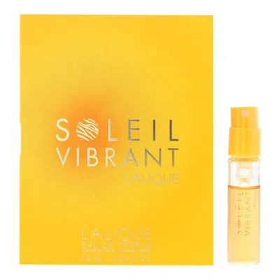 Lalique Ladies Soleil Vibrant Edp Spray 0.06 oz Fragrances 7640171197227