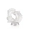 Lalique Small Double Fish Sculpture
