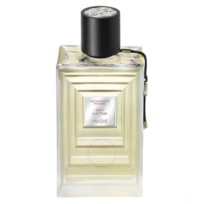 Lalique Les Compositions Spicy Electrum Edp Spray 3.4 oz Fragrances 7640111503651 In Pink