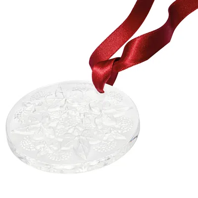 Lalique Lierre Ornament In Clear
