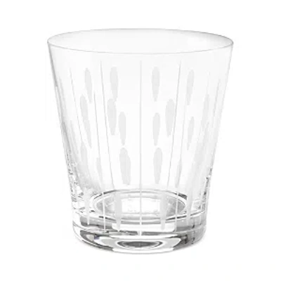 Lalique Lotus Drops Tumbler In Transparent