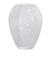 Lalique Sakura Medium Crystal Vase In Clear
