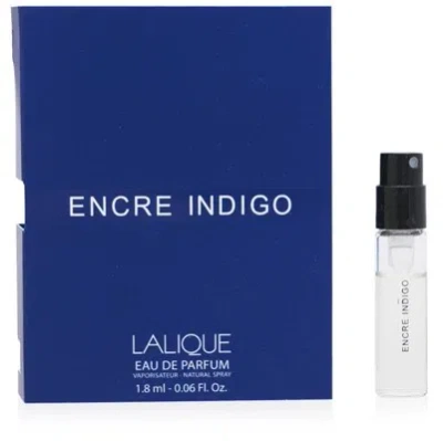 Lalique Men's Encre Indigo Edp Spray 0.06 oz Fragrances 7640171194905 In Transparent