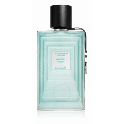 Lalique Men's Les Compositions Parfumees Imperial Green Edp Spray 3.4 oz (tester) Fragrances 7640171 In White