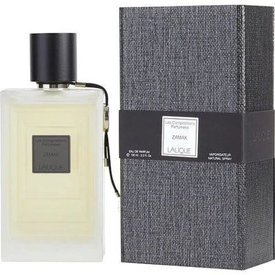 Lalique Men's Les Compositions Parfumees Zamak Edp Spray 3.4 oz Fragrances 7640111501916 In Orange / Pink