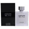 Lalique Men's L'insoumis Ma Force Edt 3.4 oz Fragrances 7640171199788 In Yellow/pink/purple/green/orange/red
