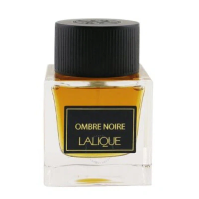 Lalique Men's Ombre Noire Edp Spray 3.3 oz Fragrances 7640171199153 In Amber