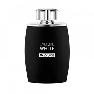 Lalique Men's White In Black Edp 4.2 oz (tester) Fragrances 7640171196947 In Black / Lavender / Pink / White
