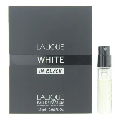 Lalique Men's White In Black Edp Spray 0.06 oz Fragrances 7640171196954