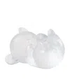 Lalique Meng-meng Panda Sculpture In Clear