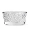 Lalique Merles Et Raisins Clear Crystal Bowl In Clear
