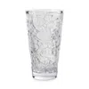 Lalique Merles & Raisins Large Clear Vase In Clear