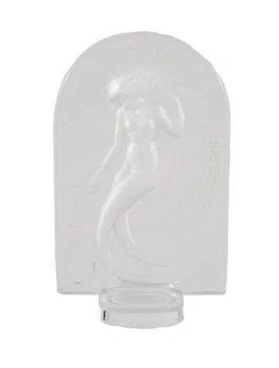Pre-owned Lalique Naïade Crystal Seal In Transparent