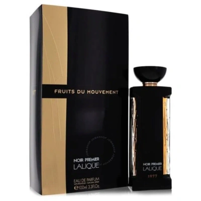 Lalique Noir Premier Fruits Du Mouvement Edp Spray 3.4 oz (tester) Fragrances 7640111501732 In Black