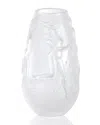 Lalique Nymphes Bud Vase In Clear