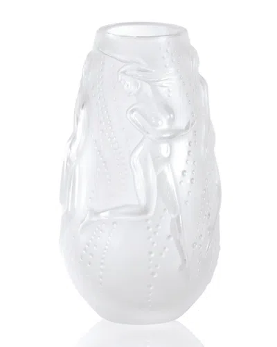 LALIQUE NYMPHES BUD VASE