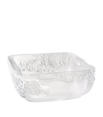 Lalique Pivoines Bowl In Clear