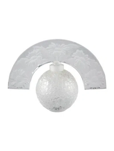 Pre-owned Lalique Perfume Bottle In Transparent